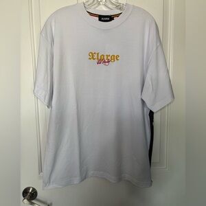 NWT Zion Rootswear White Short Sleeve Tee with XLarge Bob Marley graphics size L